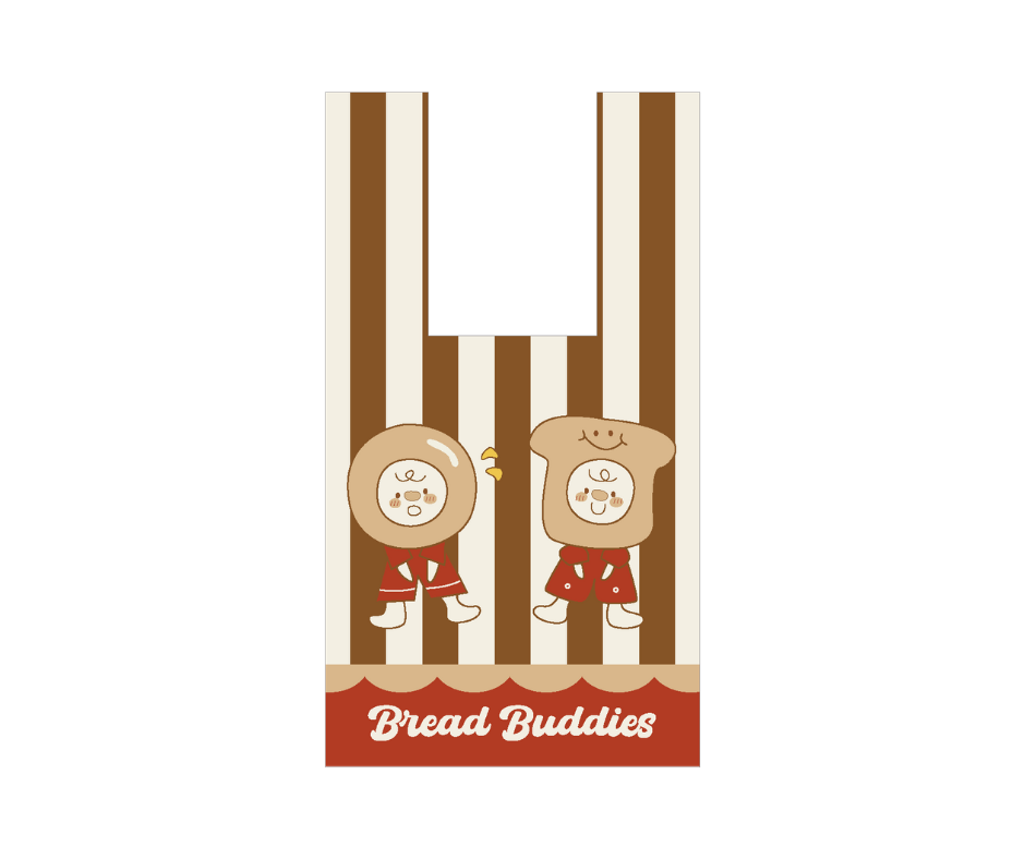 Bread Buddies Knit Mini Tote